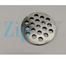 Z2198.782 Решетка крупная на выход для мясорубки (D-62/7.5mm, раб. Отв. 8мм)