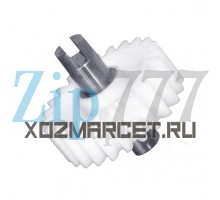 Z278.57 Шестерня с метал. валом для мясорубки Kenwood (63/15мм)